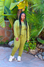 Load image into Gallery viewer, Anything But Basic Sweatsuit (Matcha Green)