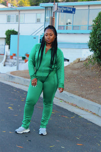 On Your Mark Jogger Set (Lucky Green)